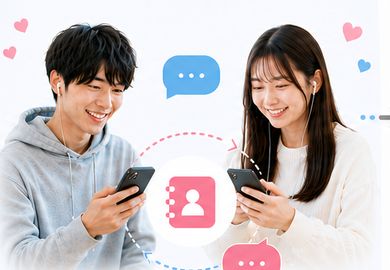 連絡先を交換する
